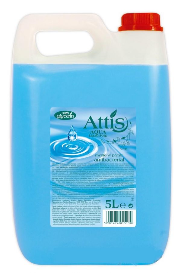 Mydło Attis w płynie 5L antybakteryjne
