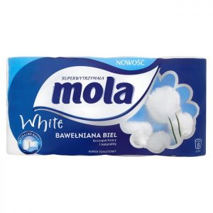 Papier toaletowy Mola a`8szt. (worek-40rolek)*