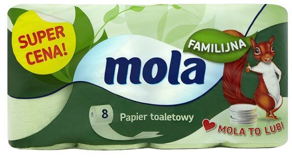 Papier toaletowy Mola familijny 8szt (8)