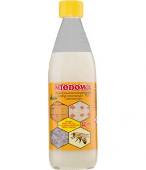 Pasta Miodowa z wosk.pszczelim 440ml